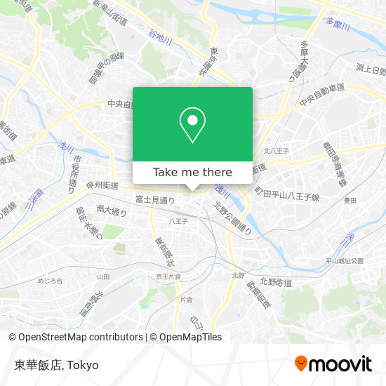 東華飯店 map