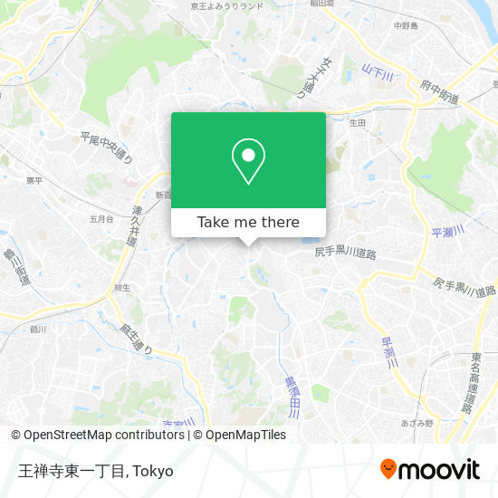 王禅寺東一丁目 map