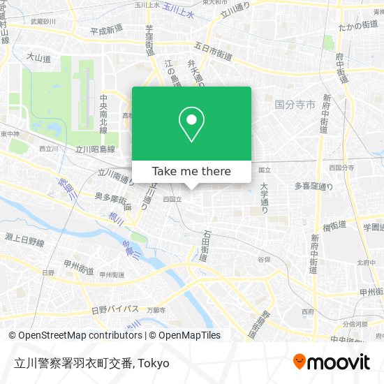 立川警察署羽衣町交番 map