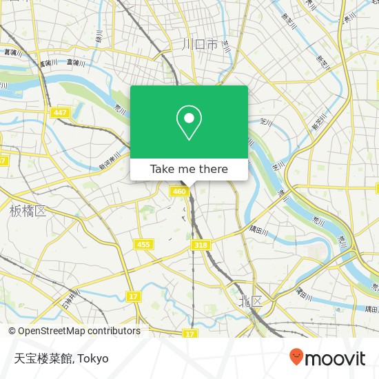 天宝楼菜館 map
