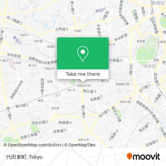 代田東町 map