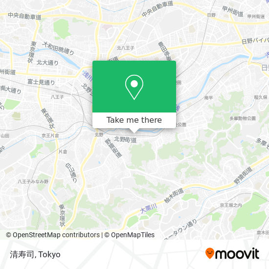 清寿司 map