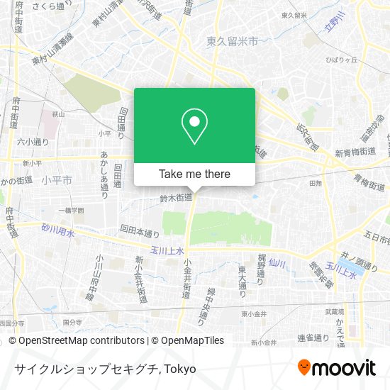 サイクルショップセキグチ map