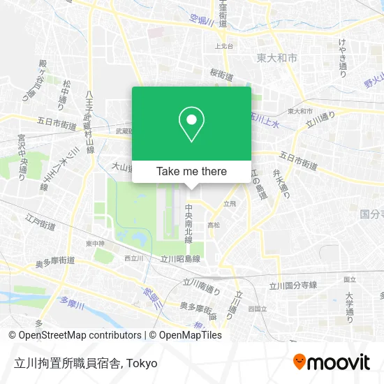 立川拘置所職員宿舎 map