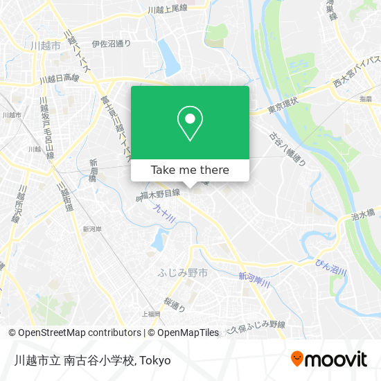 川越市立 南古谷小学校 map