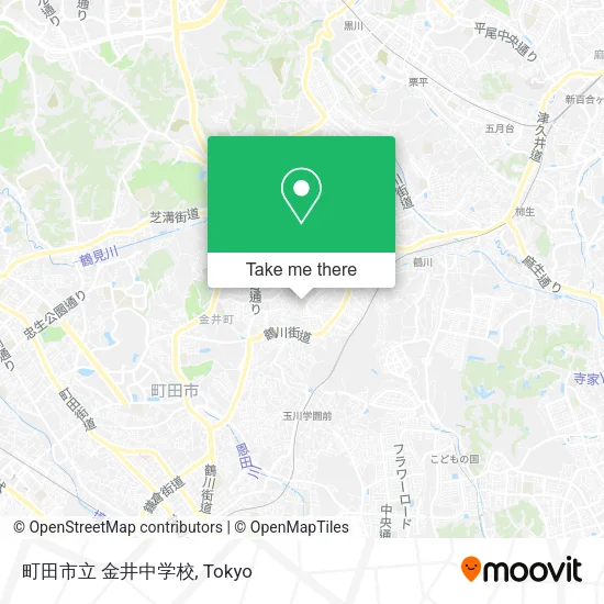 町田市立 金井中学校 map