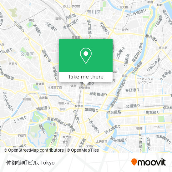 仲御徒町ビル map