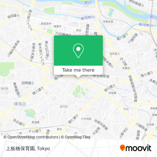 上板橋保育園 map