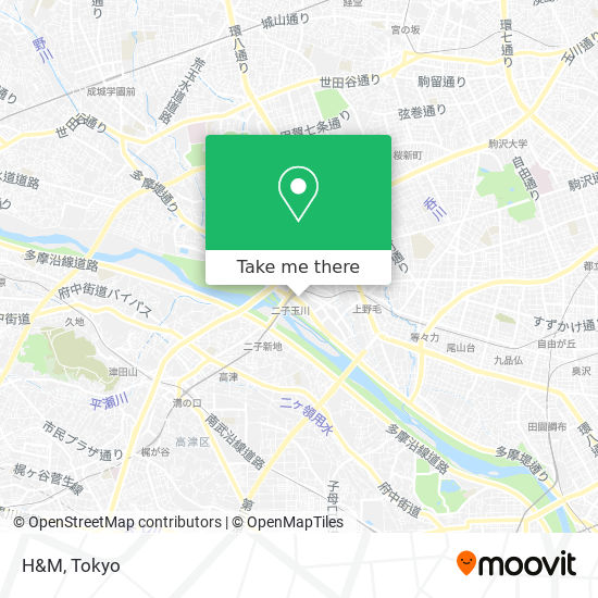 How To Get To H M In 世田谷区 By Metro Or Bus Moovit