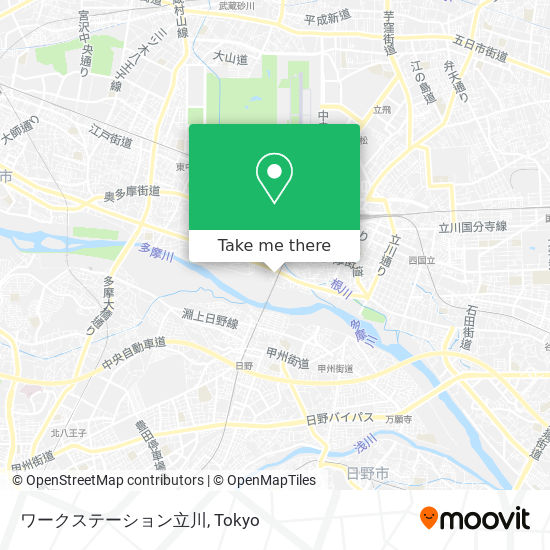 ワークステーション立川 map