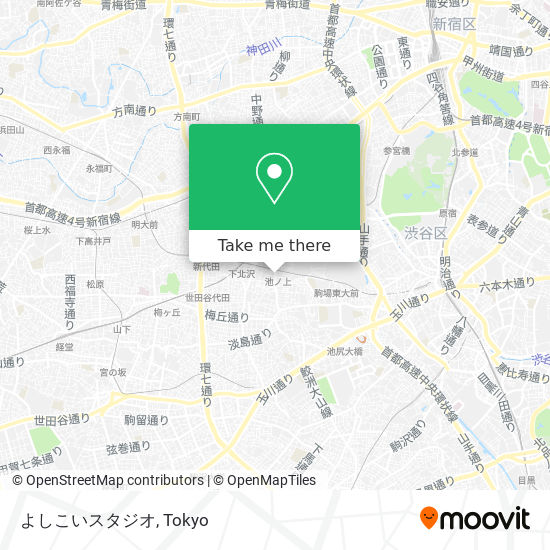 よしこいスタジオ map