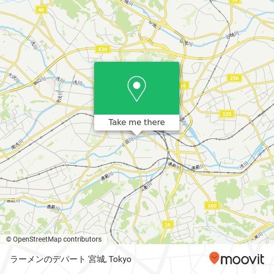 ラーメンのデパート 宮城 map