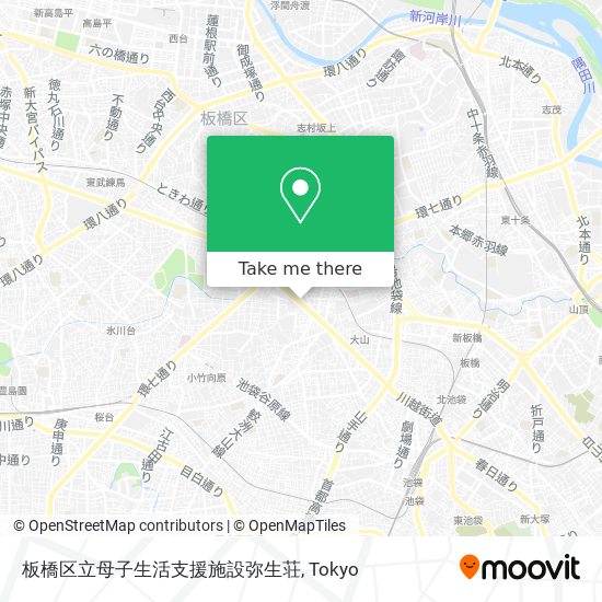 板橋区立母子生活支援施設弥生荘 map