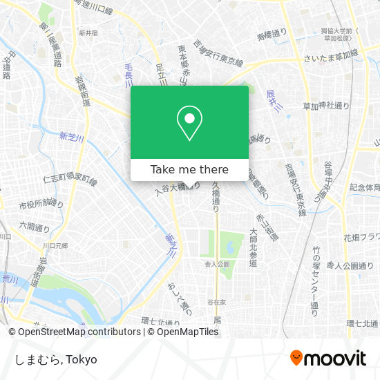 怎樣搭巴士 或 地鐵去足立区的ファッションセンター しまむら Moovit