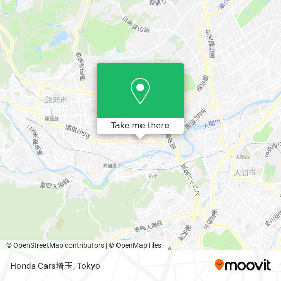 Honda Cars埼玉 map