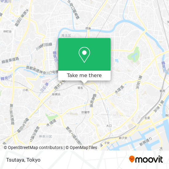 Tsutaya map
