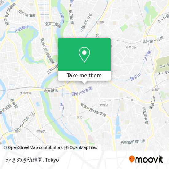 かきのき幼稚園 map
