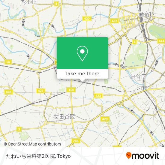 たねいち歯科第2医院 map