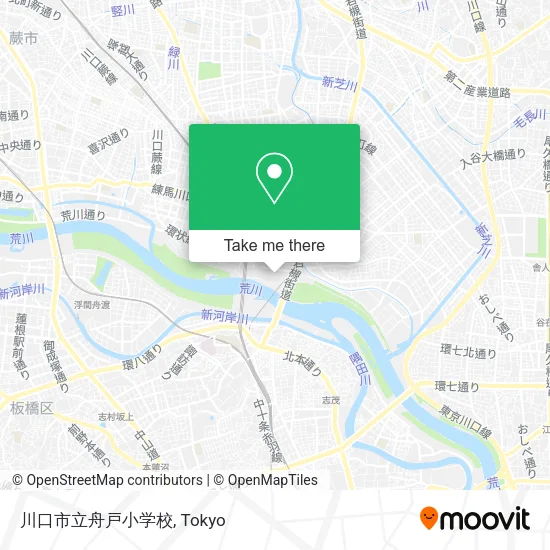川口市立舟戸小学校 map