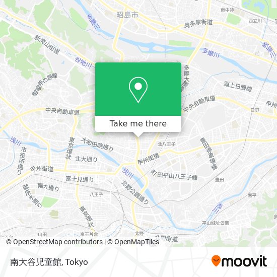 南大谷児童館 map