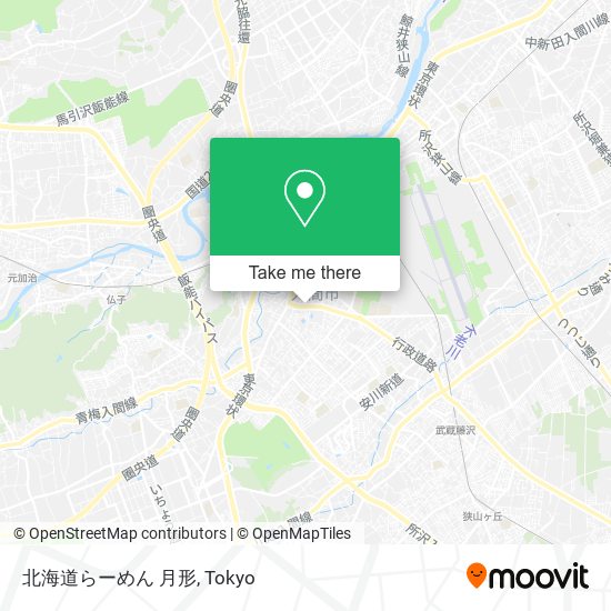 北海道らーめん 月形 map