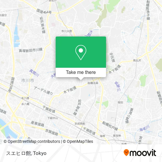 スエヒロ館 map