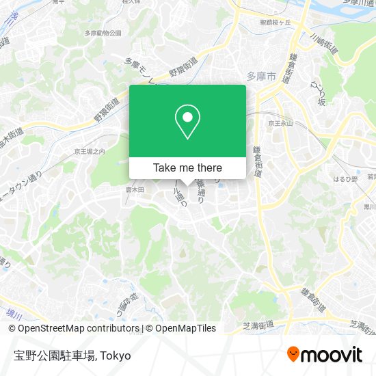 宝野公園駐車場 map