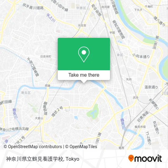神奈川県立鶴見養護学校 map