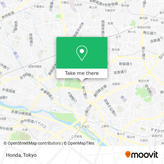 Honda map