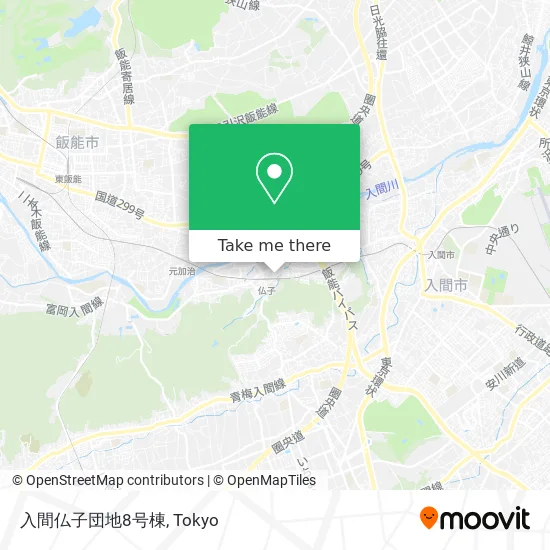 Iruma Fujiko Apartment Complex Building 8 map