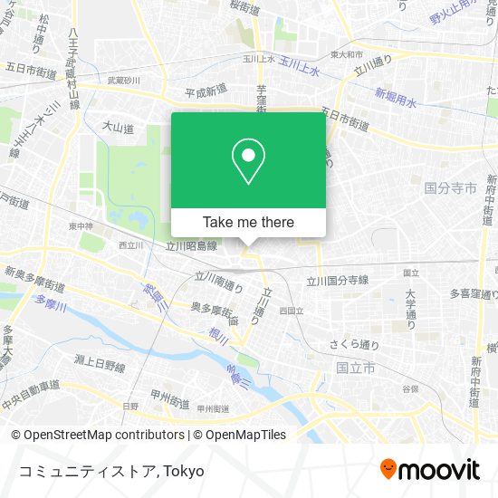 コミュニティストア map