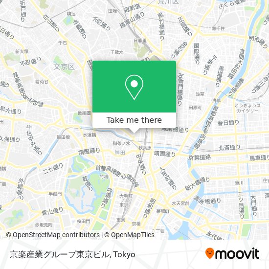 京楽産業グループ東京ビル map