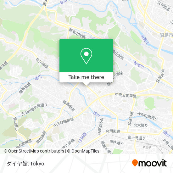 タイヤ館 map