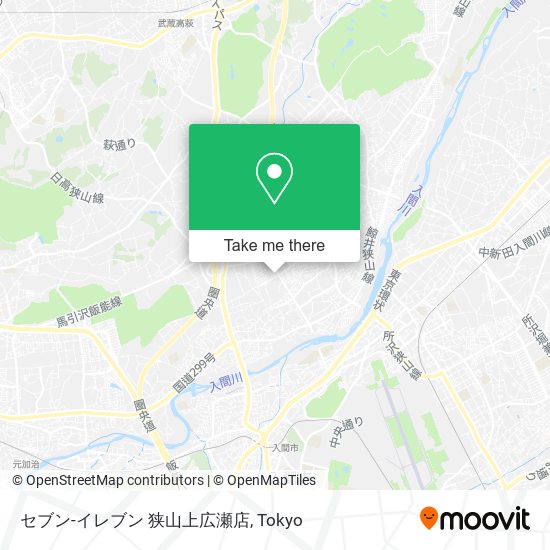 セブン-イレブン 狭山上広瀬店 map