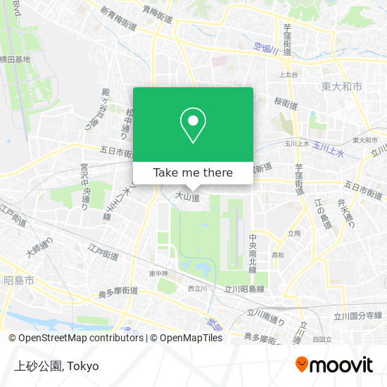 上砂公園 map