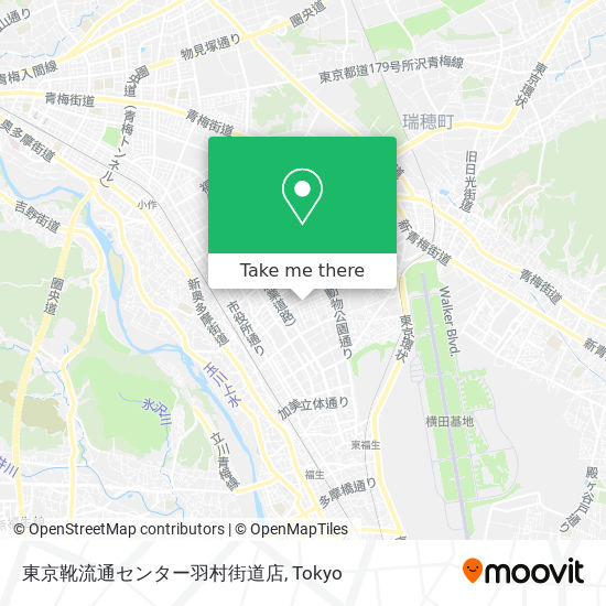 東京靴流通センター羽村街道店 map