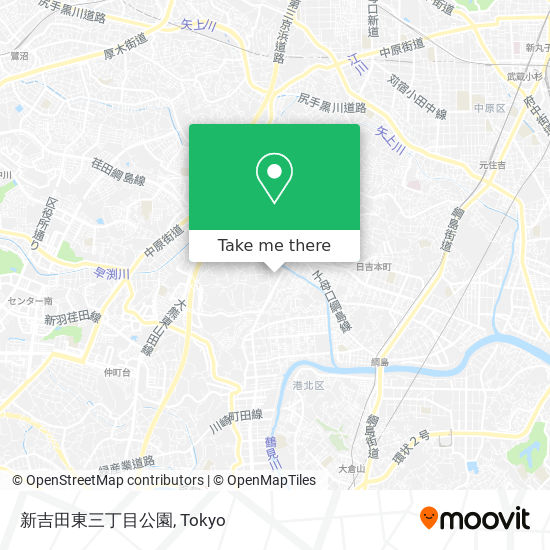 新吉田東三丁目公園 map
