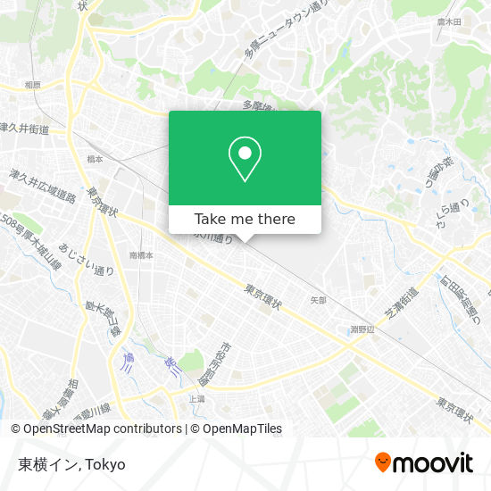 東横イン map