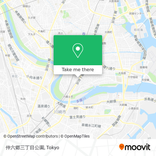 仲六郷三丁目公園 map