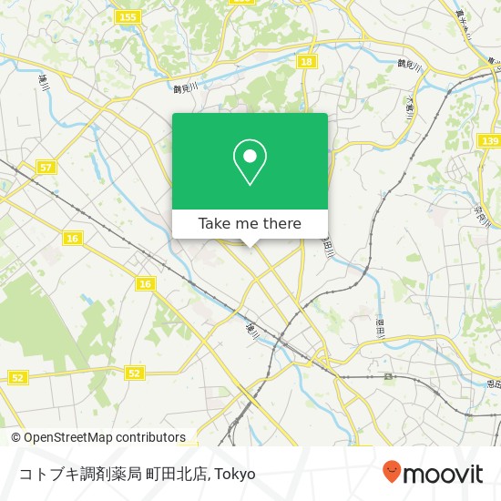 コトブキ調剤薬局 町田北店 map