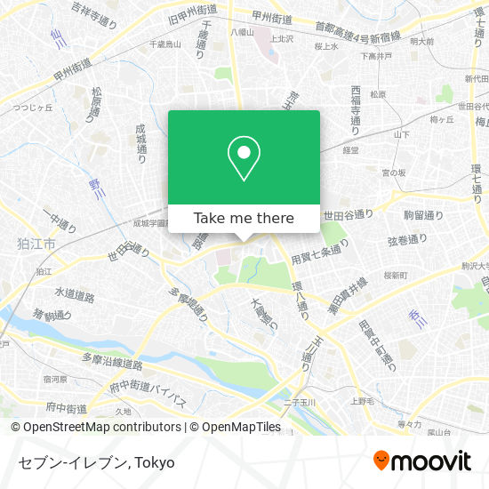 セブン-イレブン map