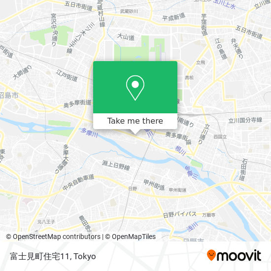 富士見町住宅11 map