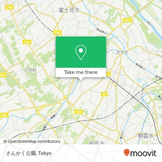 さんかく公園 map