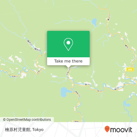 檜原村児童館 map