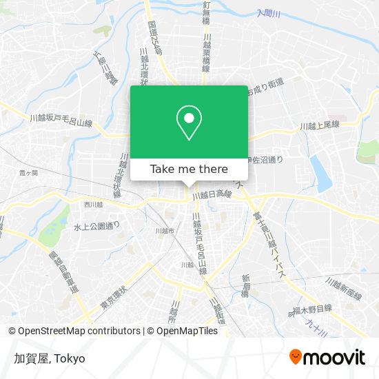 加賀屋 map