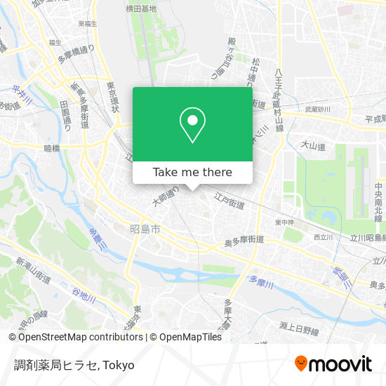 調剤薬局ヒラセ map