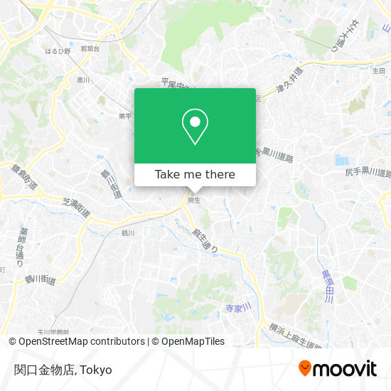 関口金物店 map