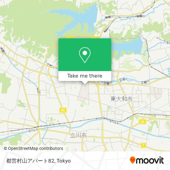 都営村山アパート82 map