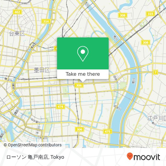 ローソン 亀戸南店 map