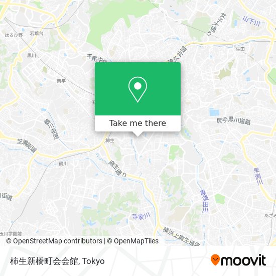 柿生新橋町会会館 map